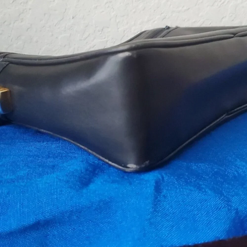 VTG Morris Moskowitz Black Genuine Leather Purse - Picture 3 of 13